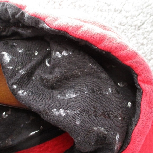 VINTAGE Champion y2k Georgia Bulldogs UGA Hoodie Adult Medium Red Black Football - Picture 11 of 15